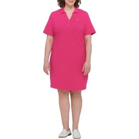 plus size tommy hilfiger polo dresses